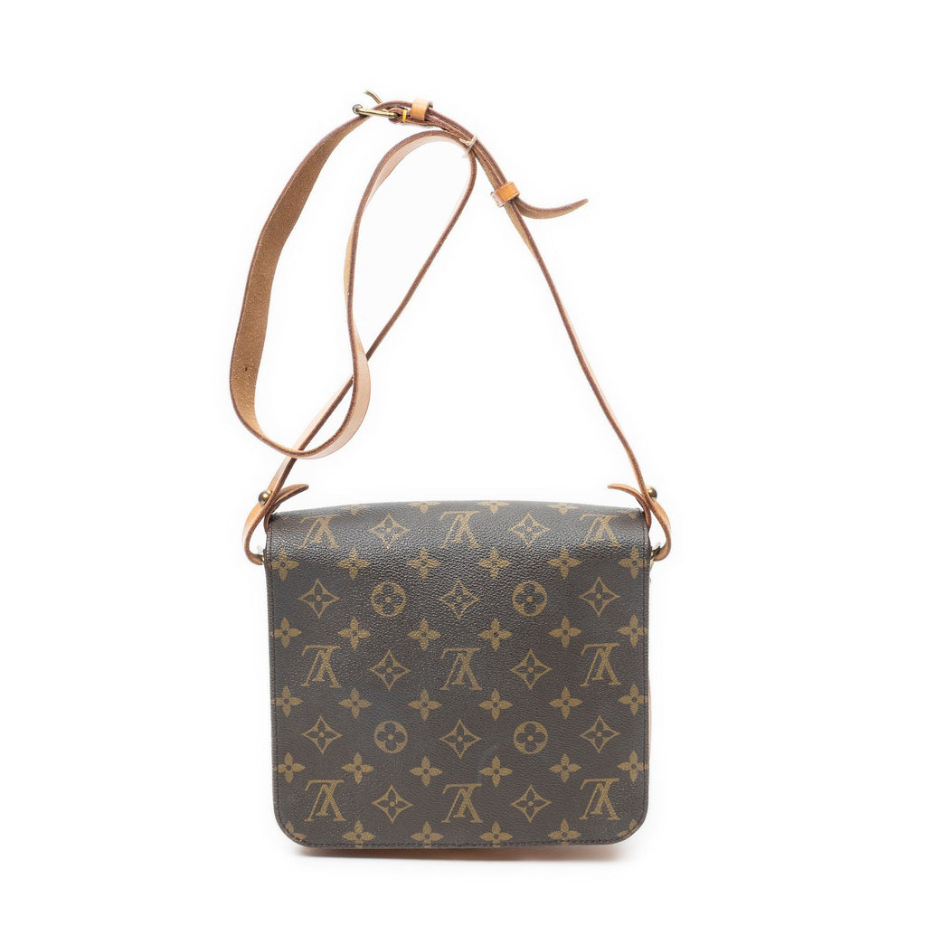 Louis Vuitton Cartouchiere Brown Monogram Canvas Shoulder — view 5