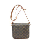 Louis Vuitton Cartouchiere Brown Monogram Canvas Shoulder — view 5