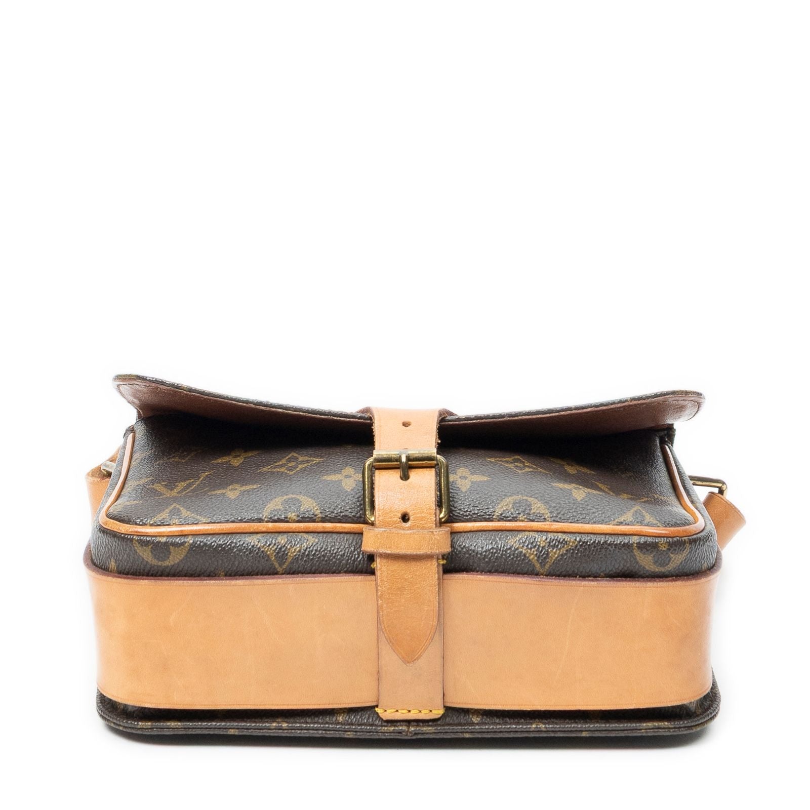 Louis Vuitton Cartouchiere Brown Monogram Canvas Shoulder — view 6