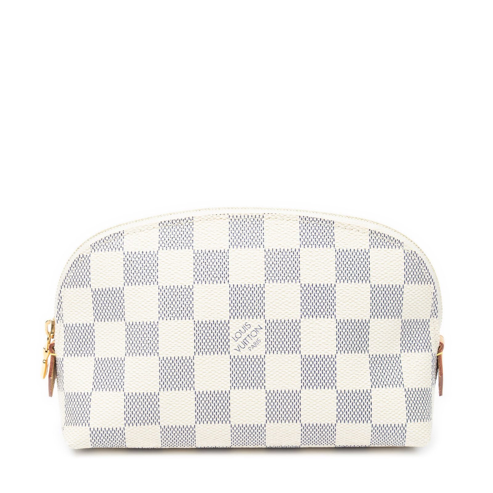 Louis Vuitton Makeup Pouch Ivory Damier Azur