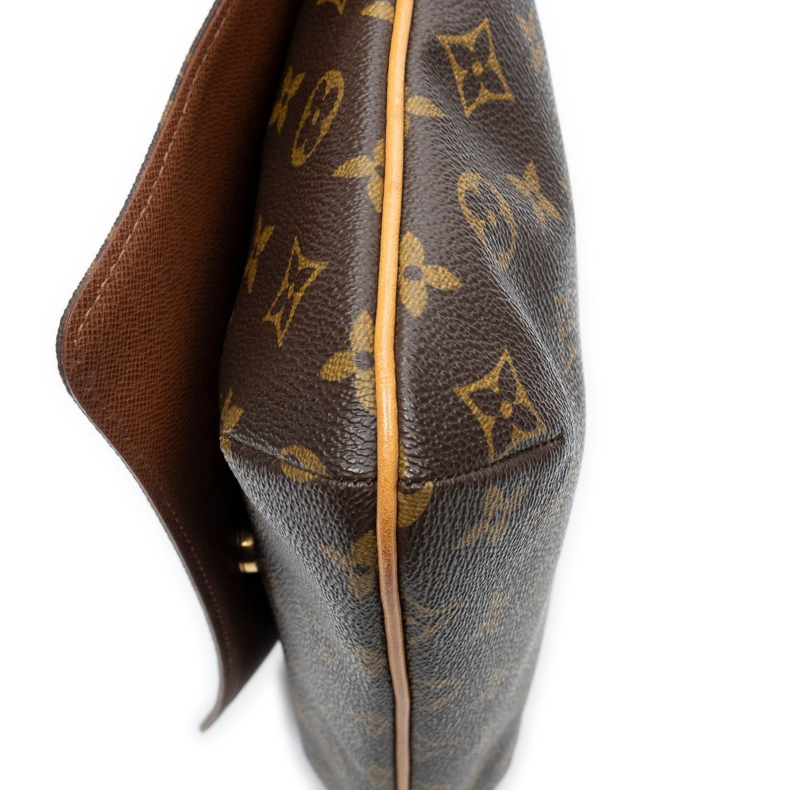Louis Vuitton Musette Tango Brown Monogram Canvas Shoulder — view 7