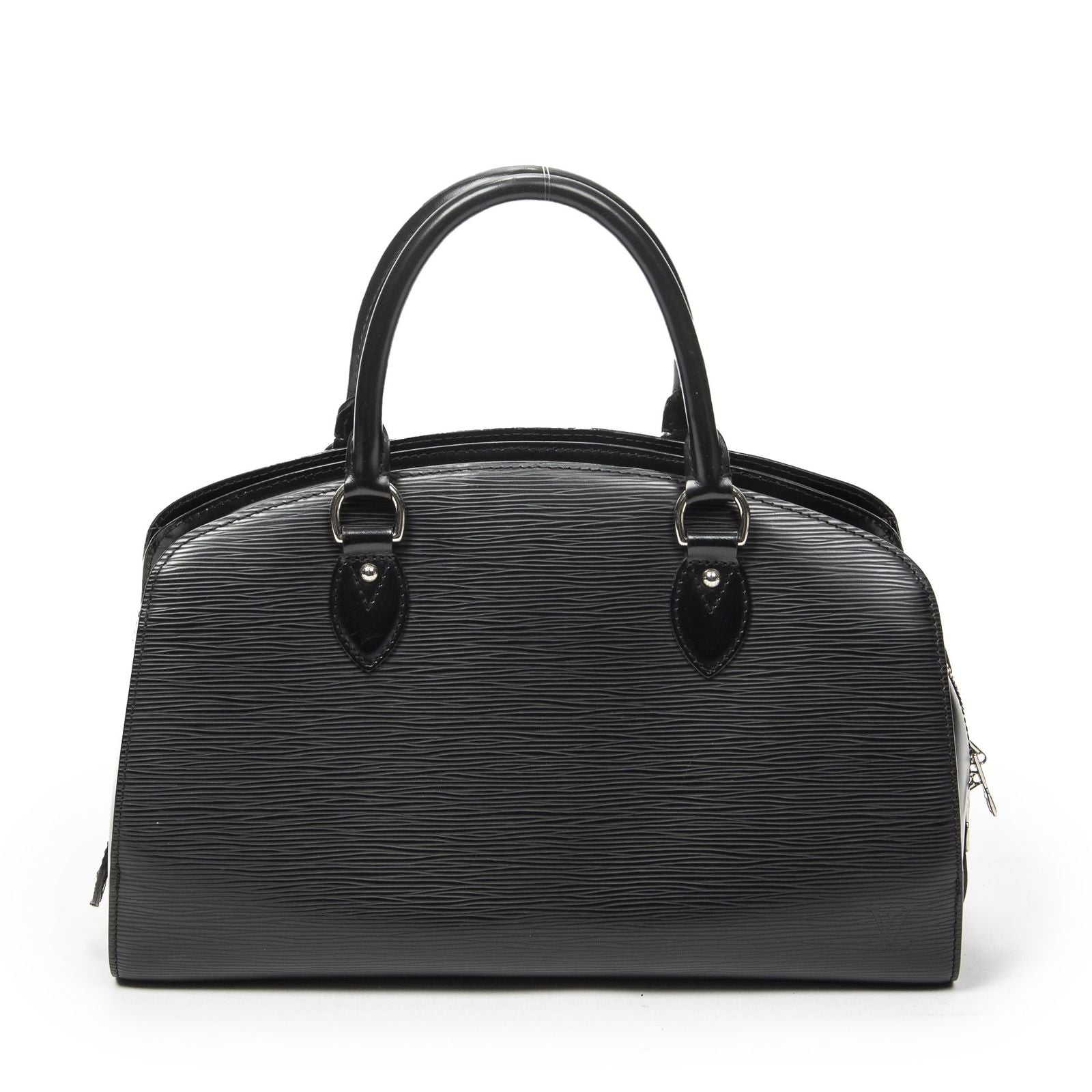 Louis Vuitton Black Epi Handbag