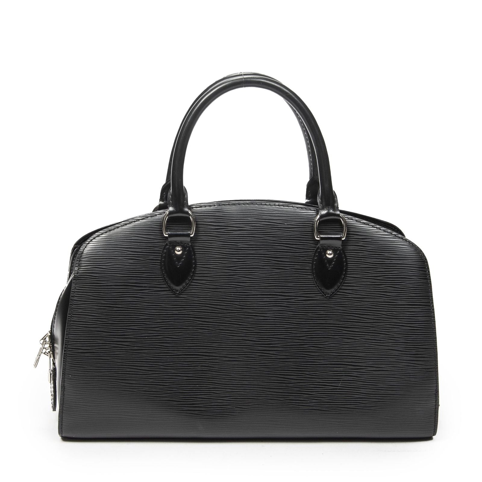 Louis Vuitton Black Epi Handbag — view 5