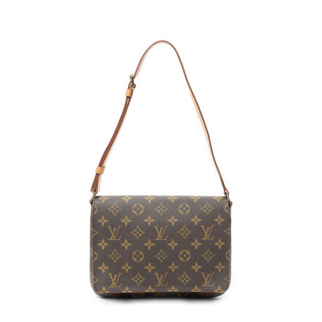 Louis Vuitton Musette Tango Brown Monogram Canvas Shoulder