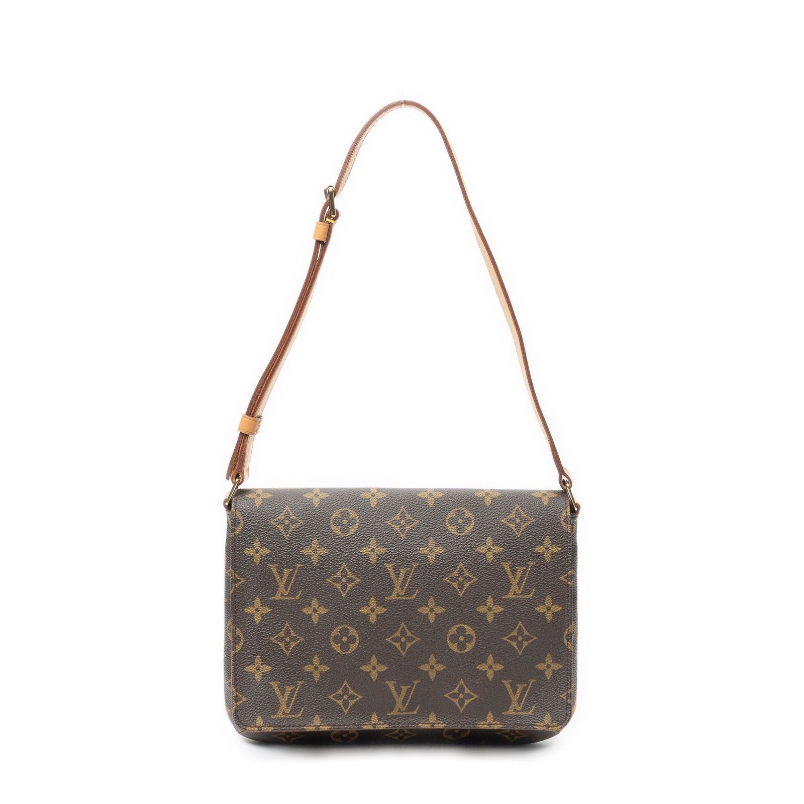 Louis Vuitton Musette Tango Brown Monogram Canvas Shoulder