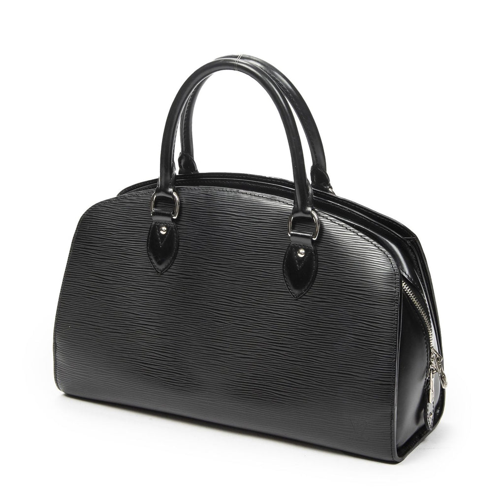 Louis Vuitton Black Epi Handbag — view 2