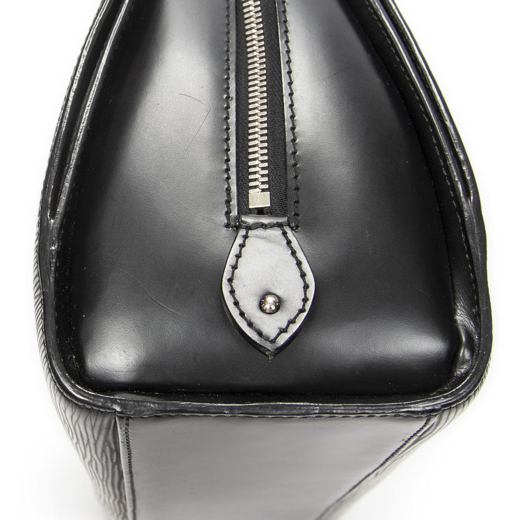 Louis Vuitton Black Epi Handbag — view 8