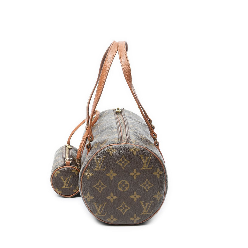 Louis Vuitton Papillon Brown Monogram Canvas Handbag — view 3