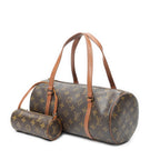 Louis Vuitton Papillon Brown Monogram Canvas Handbag — view 2