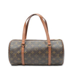 Louis Vuitton Papillon Brown Monogram Canvas Handbag — view 5