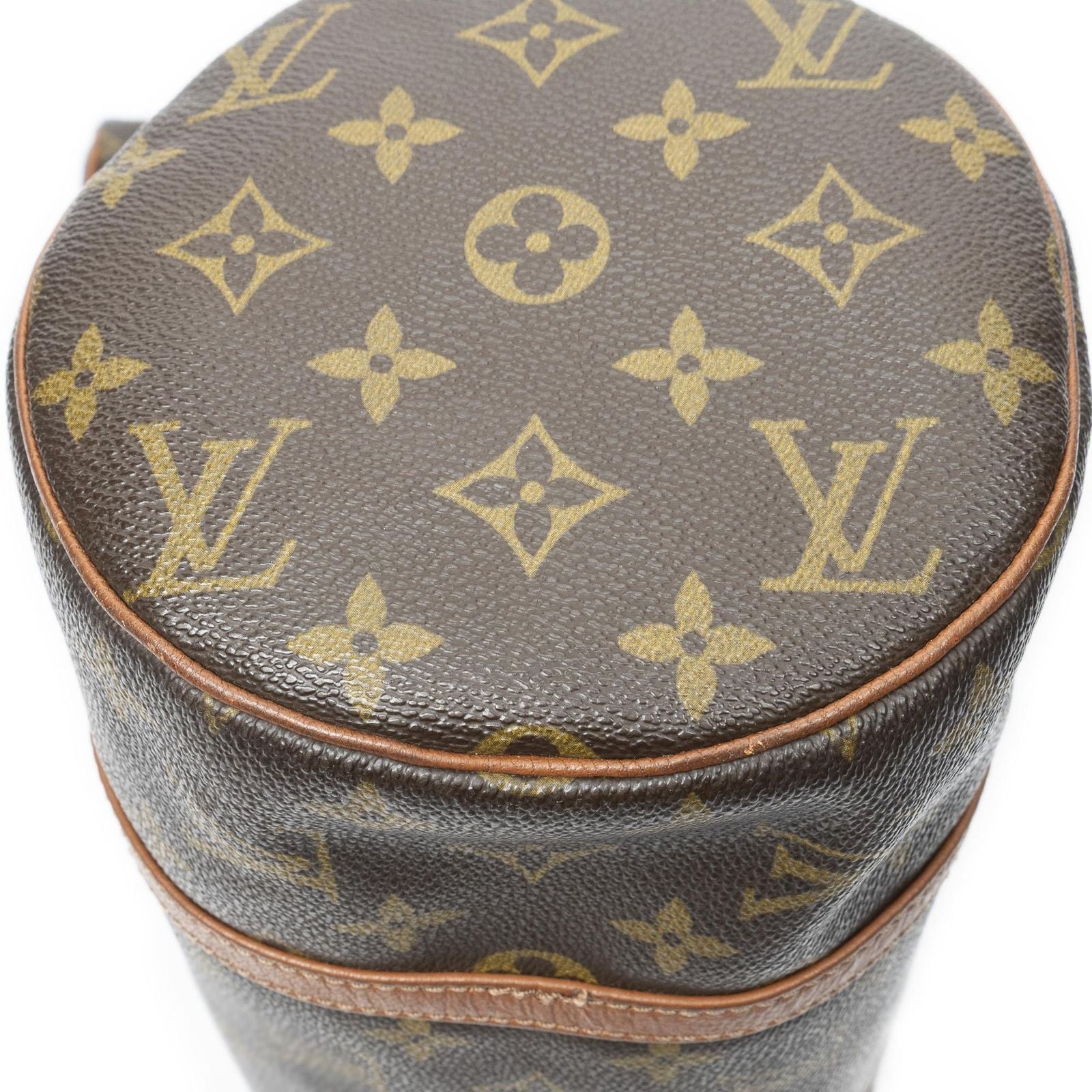 Louis Vuitton Papillon Brown Monogram Canvas Handbag — view 7