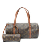 Louis Vuitton Papillon Brown Monogram Canvas Handbag