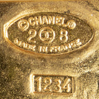 Chanel CC Coins Cross Brooch — view 3