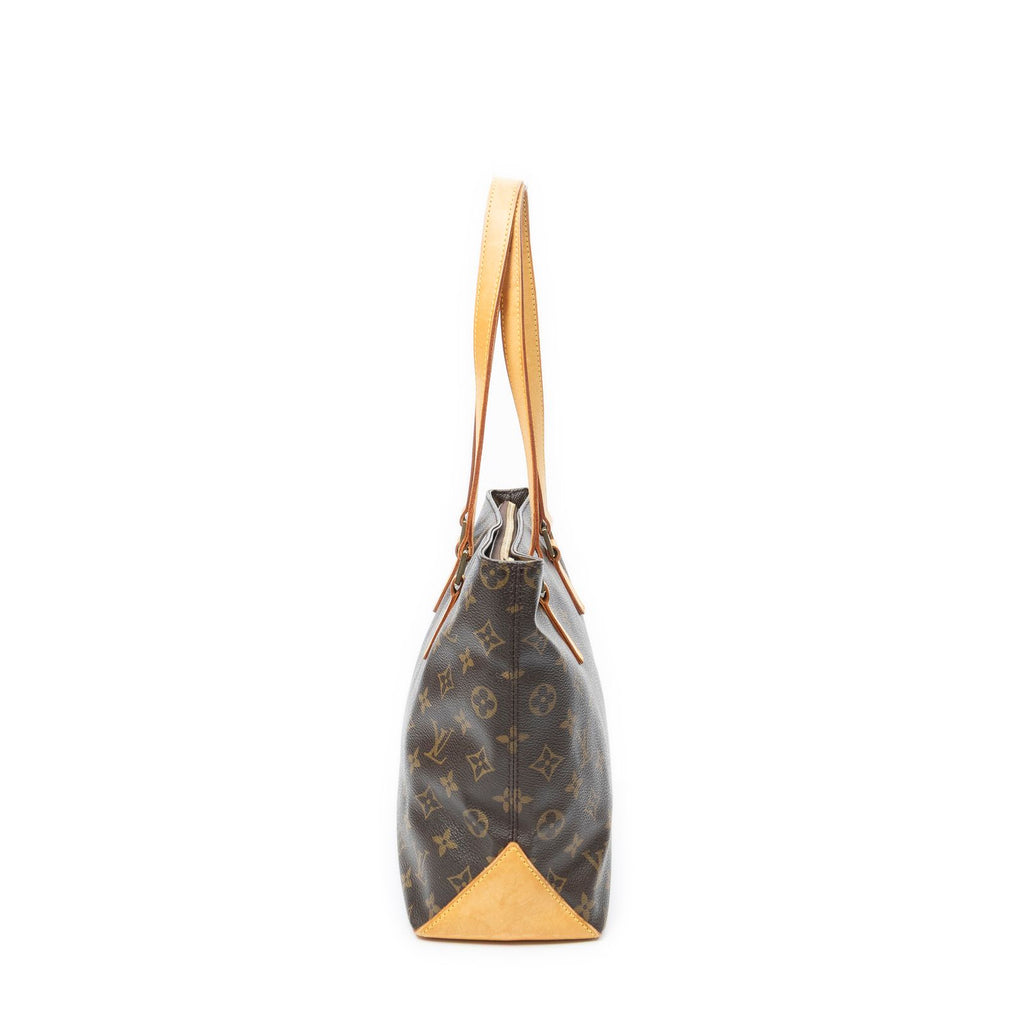 Louis Vuitton Cabas Piano Brown Monogram Canvas Tote — view 4
