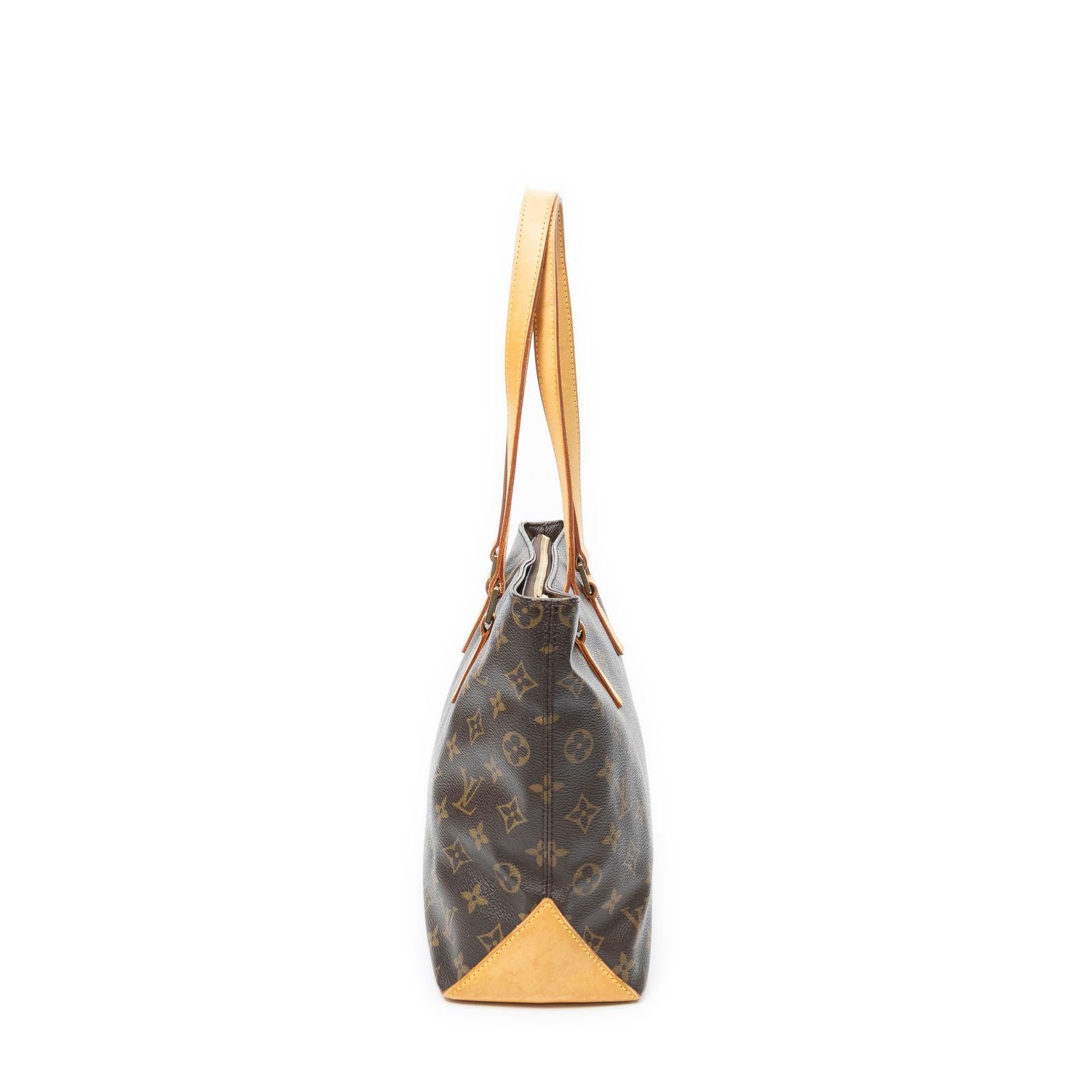Louis Vuitton Cabas Piano Brown Monogram Canvas Tote — view 4