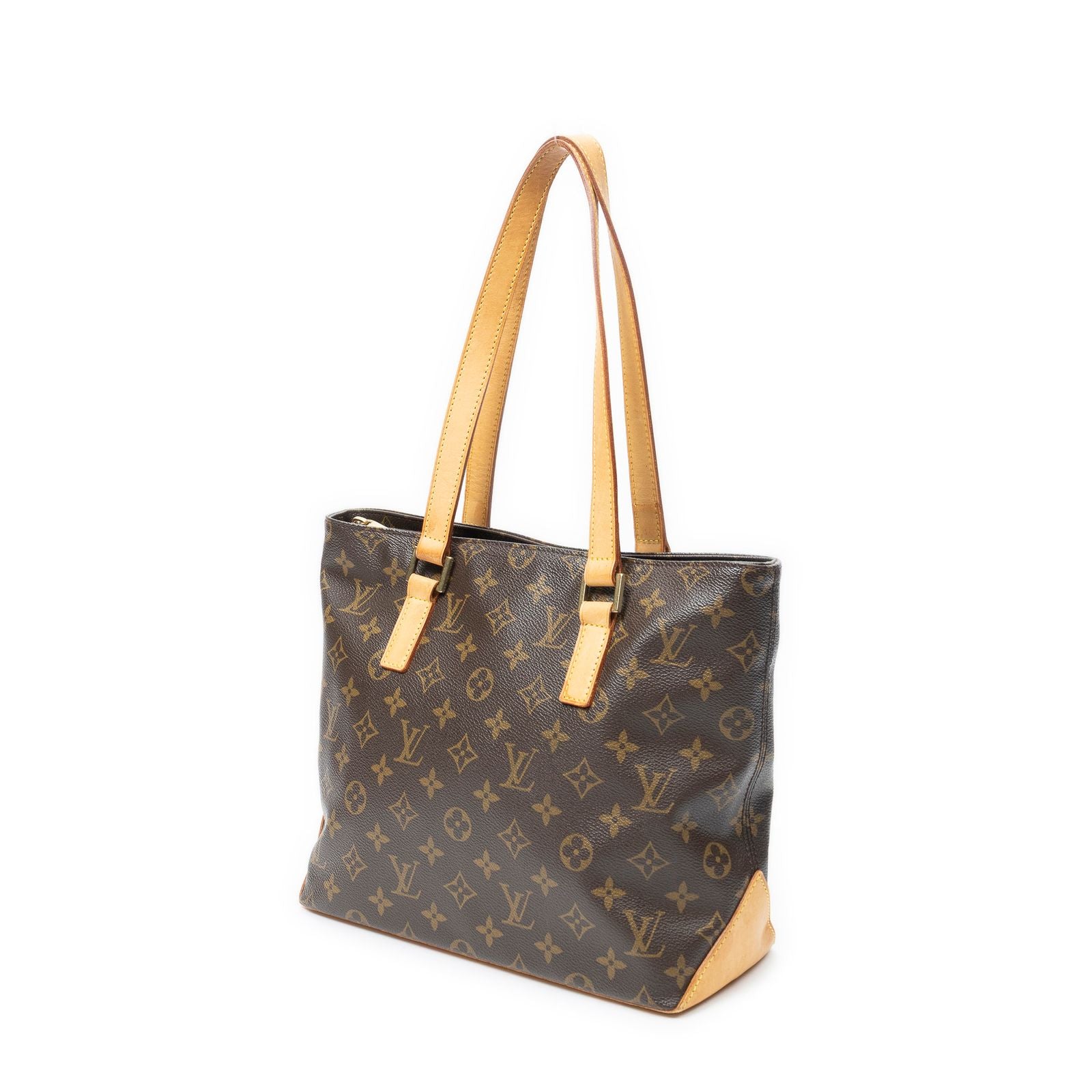 Louis Vuitton Cabas Piano Brown Monogram Canvas Tote — view 2