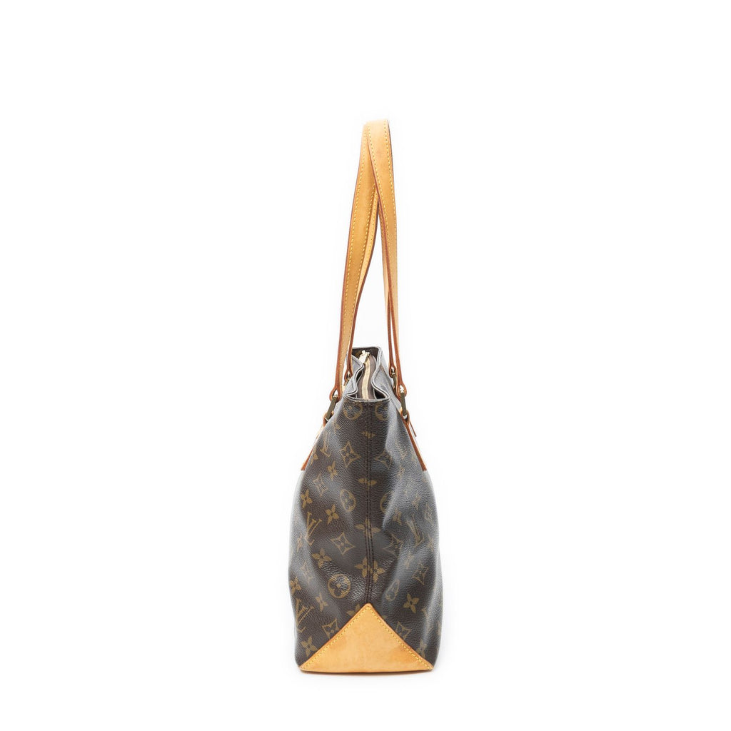 Louis Vuitton Cabas Piano Brown Monogram Canvas Tote — view 3