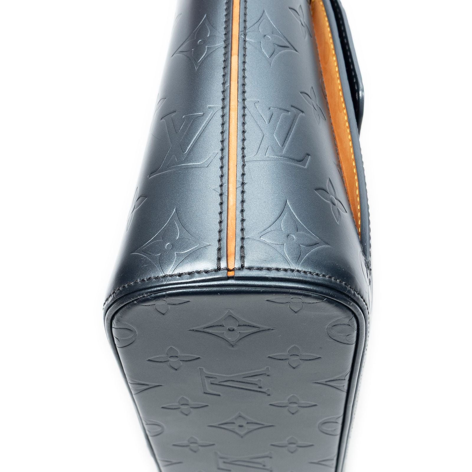 Louis Vuitton Blue Monogram Mat Shoulder — view 8