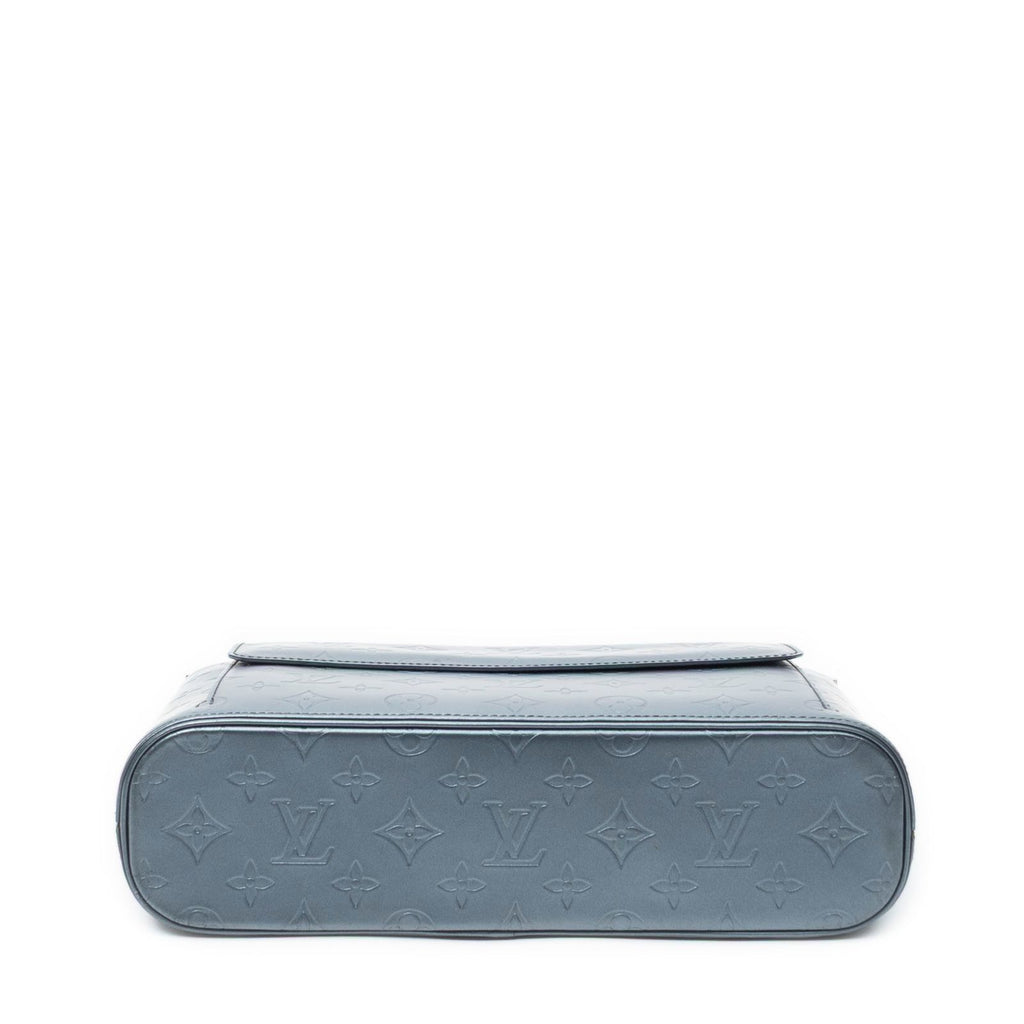 Louis Vuitton Blue Monogram Mat Shoulder — view 6