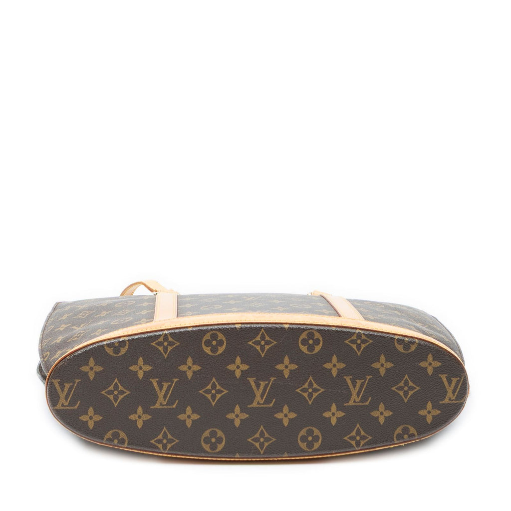 Louis Vuitton Brown Monogram Canvas Handbag — view 6