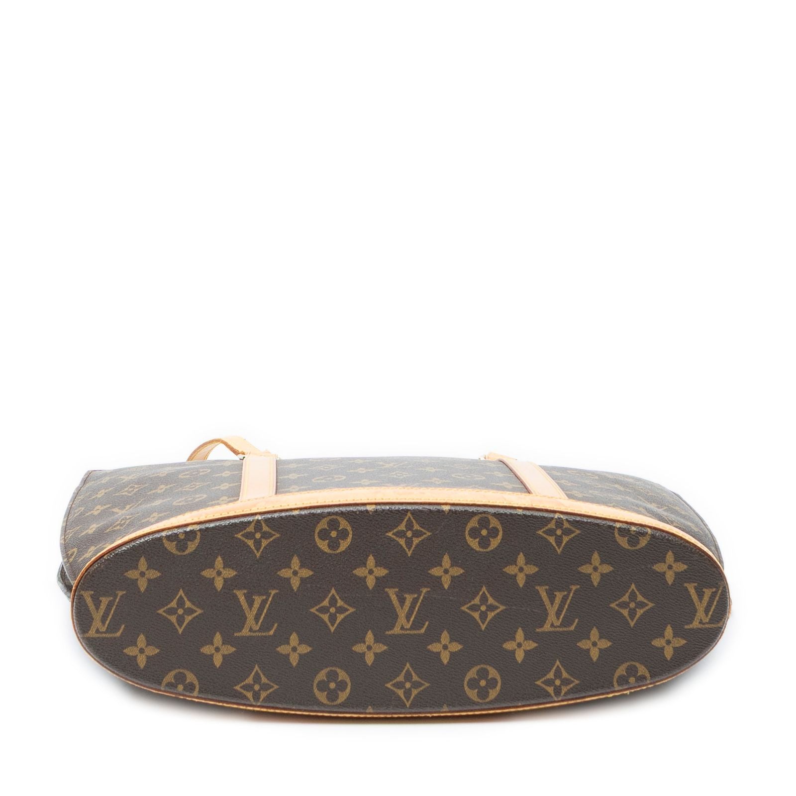 Louis Vuitton Brown Monogram Canvas Handbag — view 6