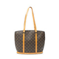 Louis Vuitton Brown Monogram Canvas Handbag