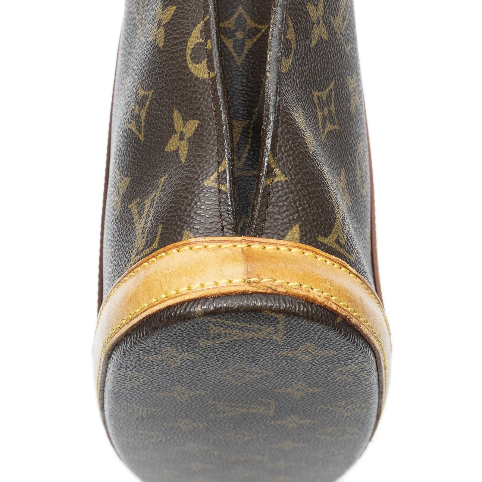 Louis Vuitton Brown Monogram Canvas Handbag — view 7