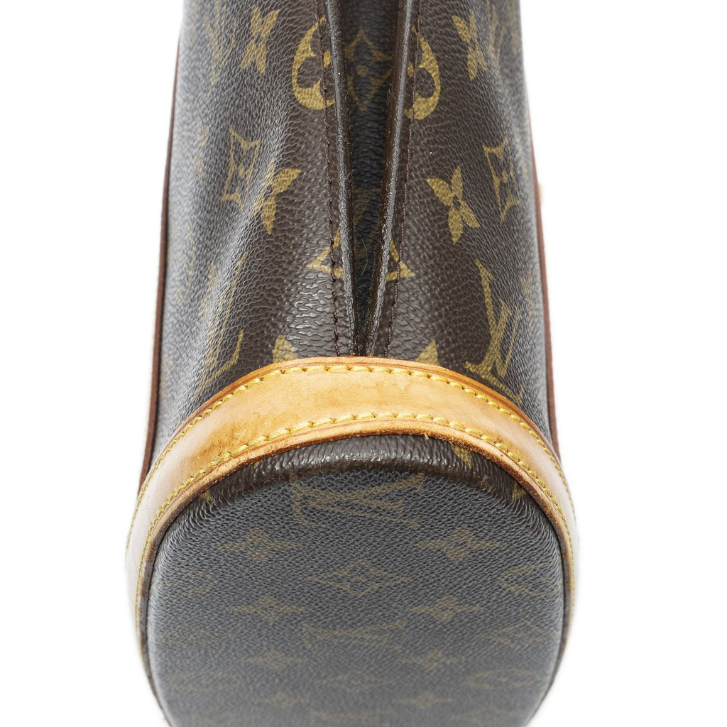 Louis Vuitton Brown Monogram Canvas Handbag — view 8
