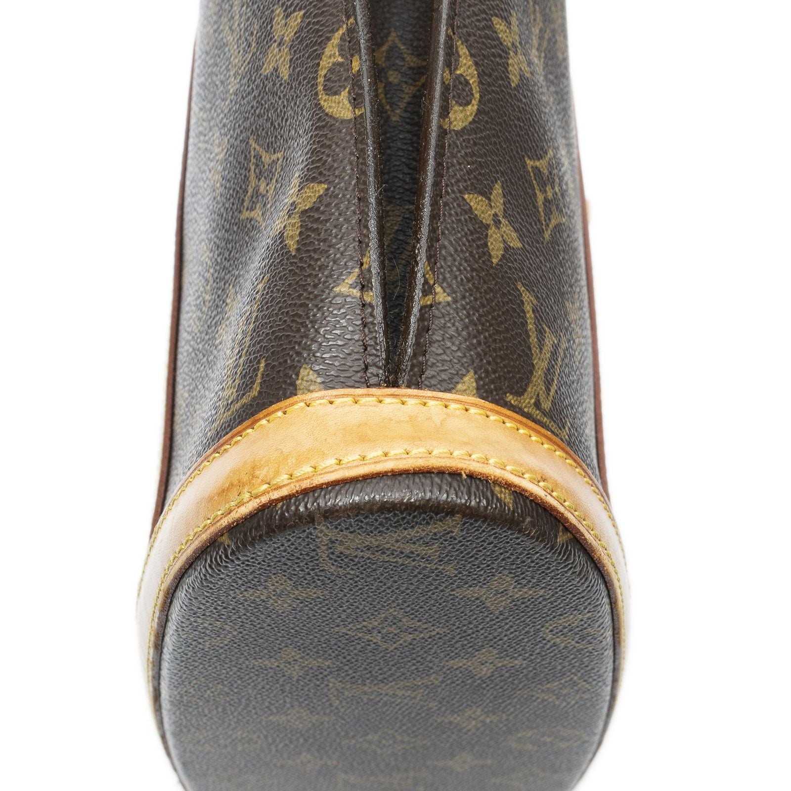 Louis Vuitton Brown Monogram Canvas Handbag — view 8