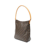 Louis Vuitton Looping Brown Monogram Canvas Shoulder — view 2