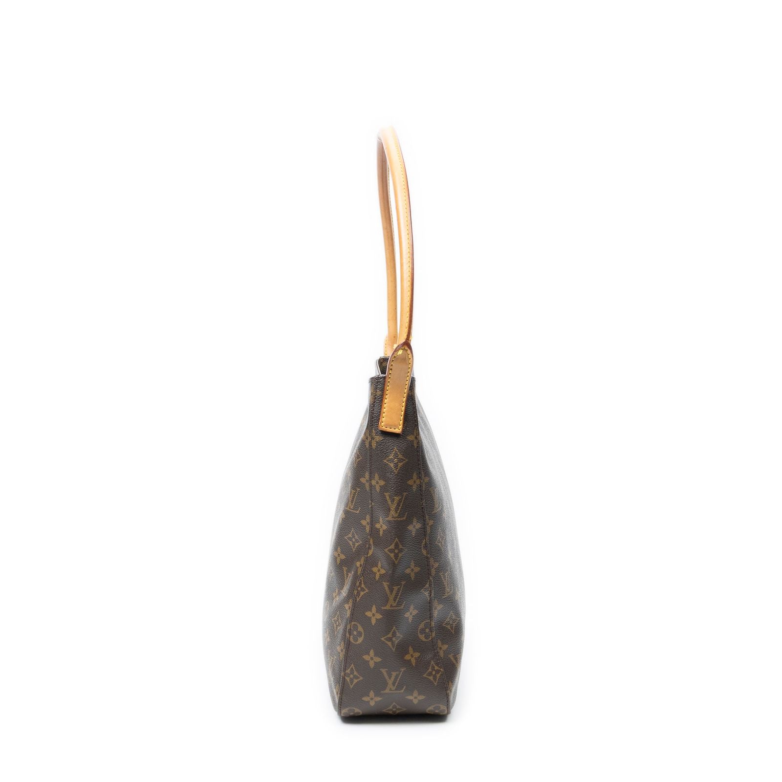 Louis Vuitton Looping Brown Monogram Canvas Shoulder — view 3