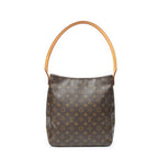 Louis Vuitton Looping Brown Monogram Canvas Shoulder — view 5