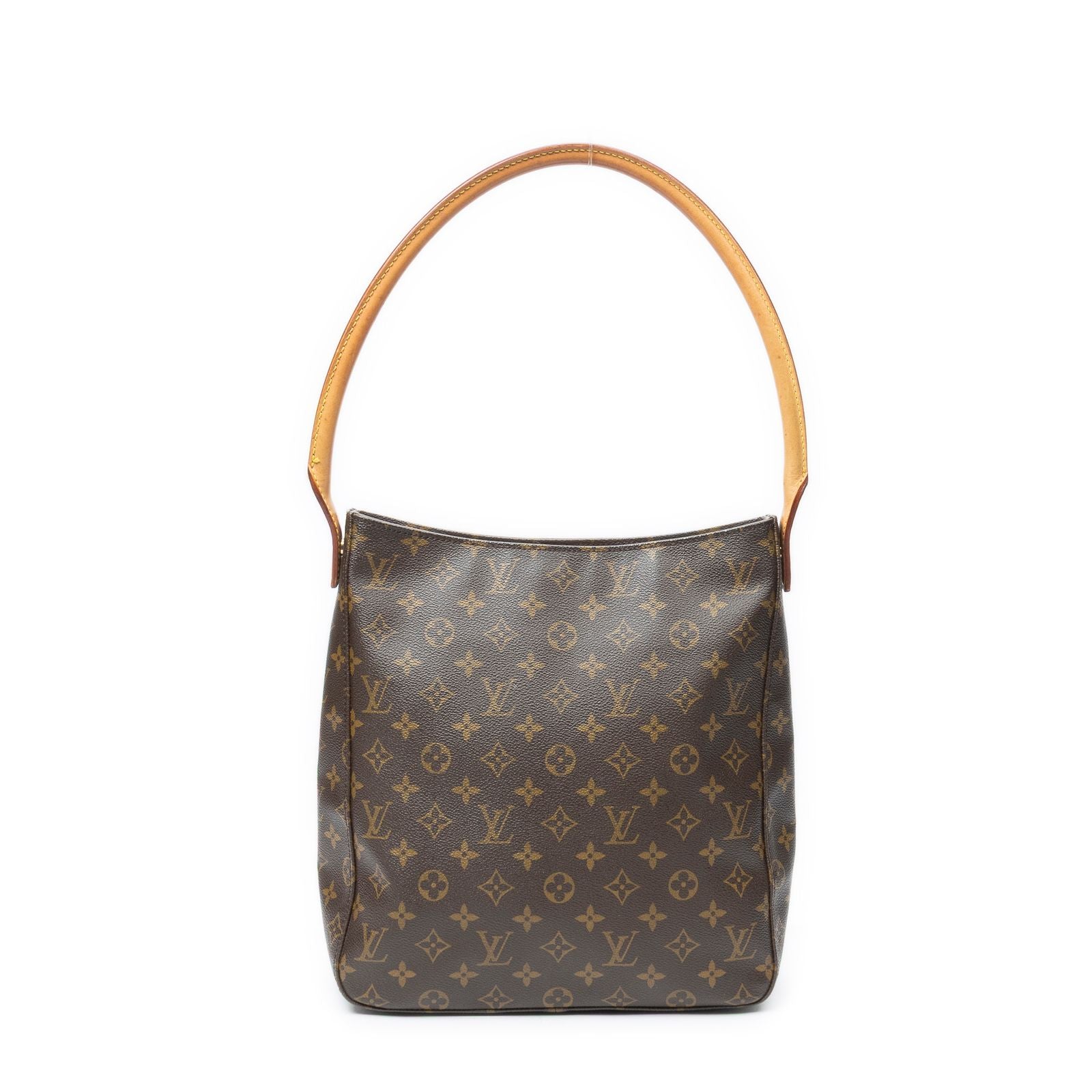 Louis Vuitton Looping Brown Monogram Canvas Shoulder — view 5