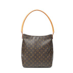 Louis Vuitton Looping Brown Monogram Canvas Shoulder