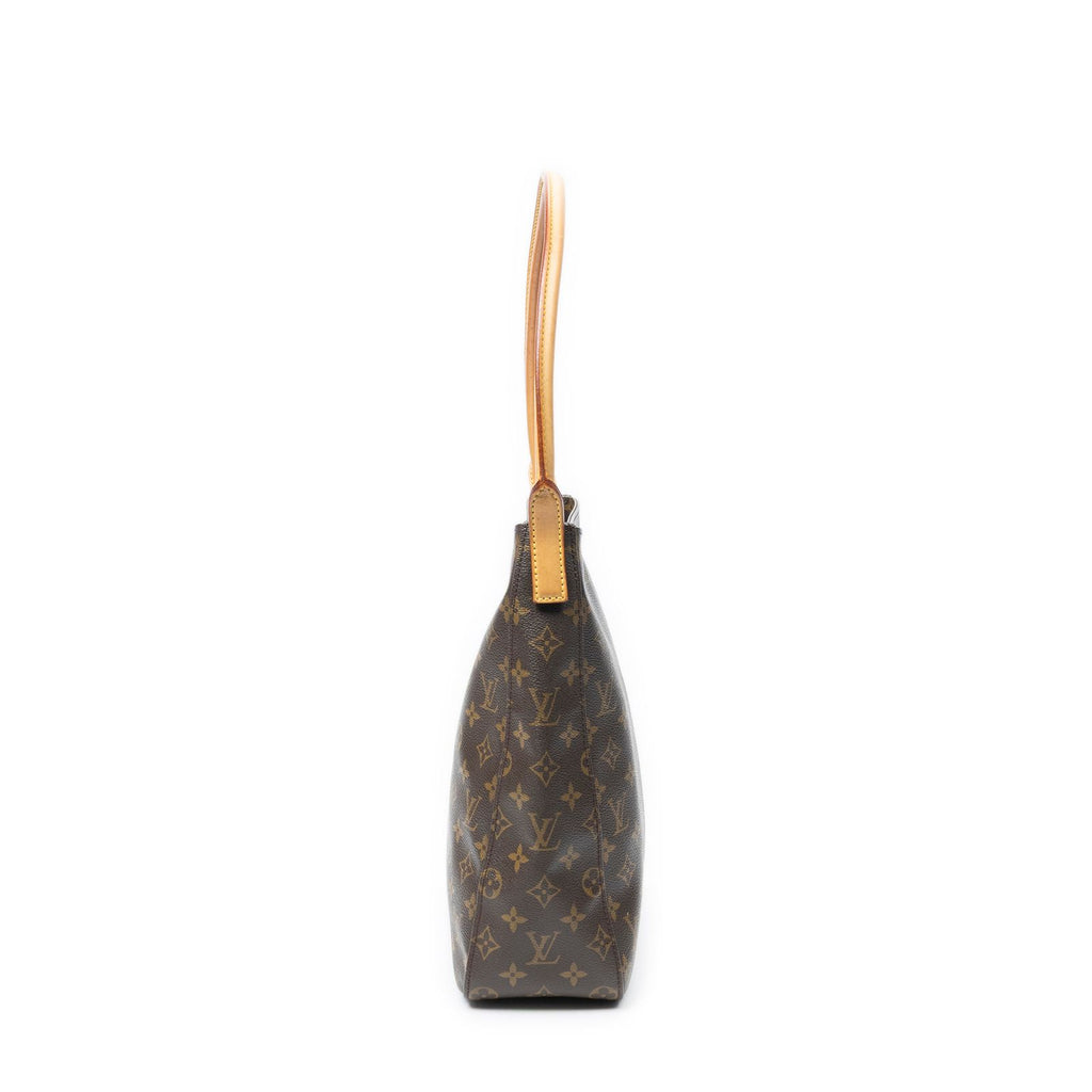 Louis Vuitton Looping Brown Monogram Canvas Shoulder — view 4