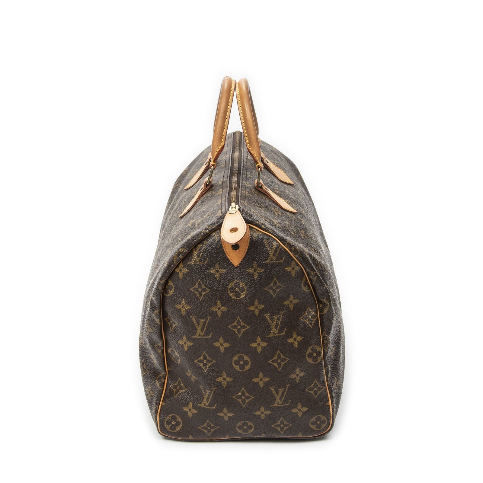 Louis Vuitton Speedy Brown Monogram Canvas Handbag — view 3