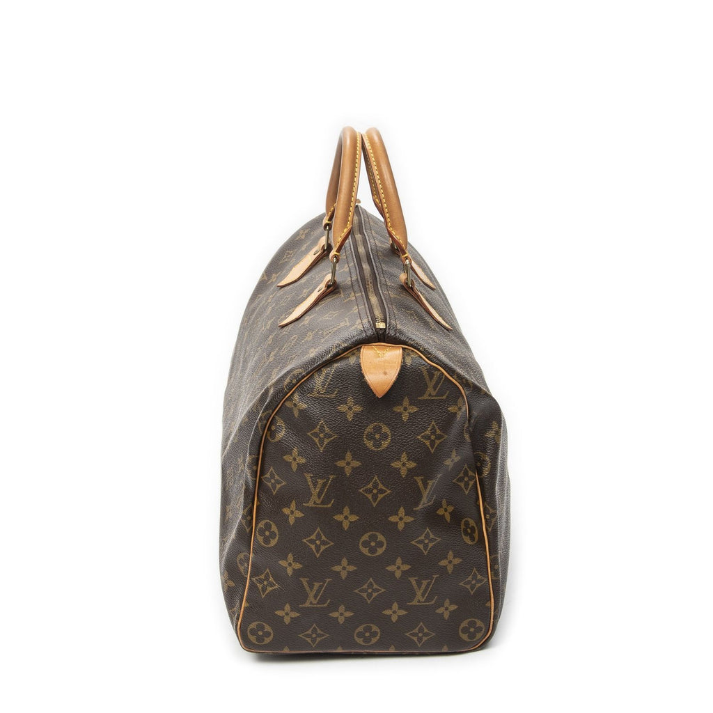 Louis Vuitton Speedy Brown Monogram Canvas Handbag — view 4