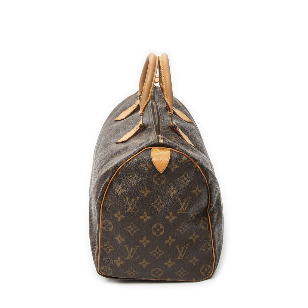 Louis Vuitton Speedy Brown Monogram Canvas Handbag — view 4
