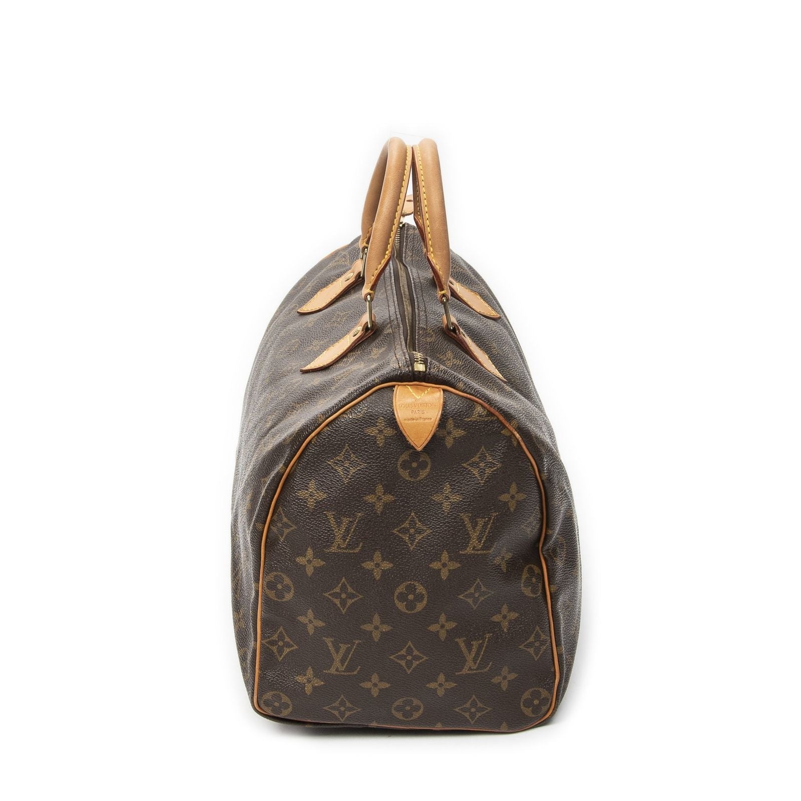 Louis Vuitton Speedy Brown Monogram Canvas Handbag — view 4