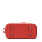 Louis Vuitton Alma Red Epi Handbag — view 6
