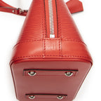 Louis Vuitton Alma Red Epi Handbag — view 7