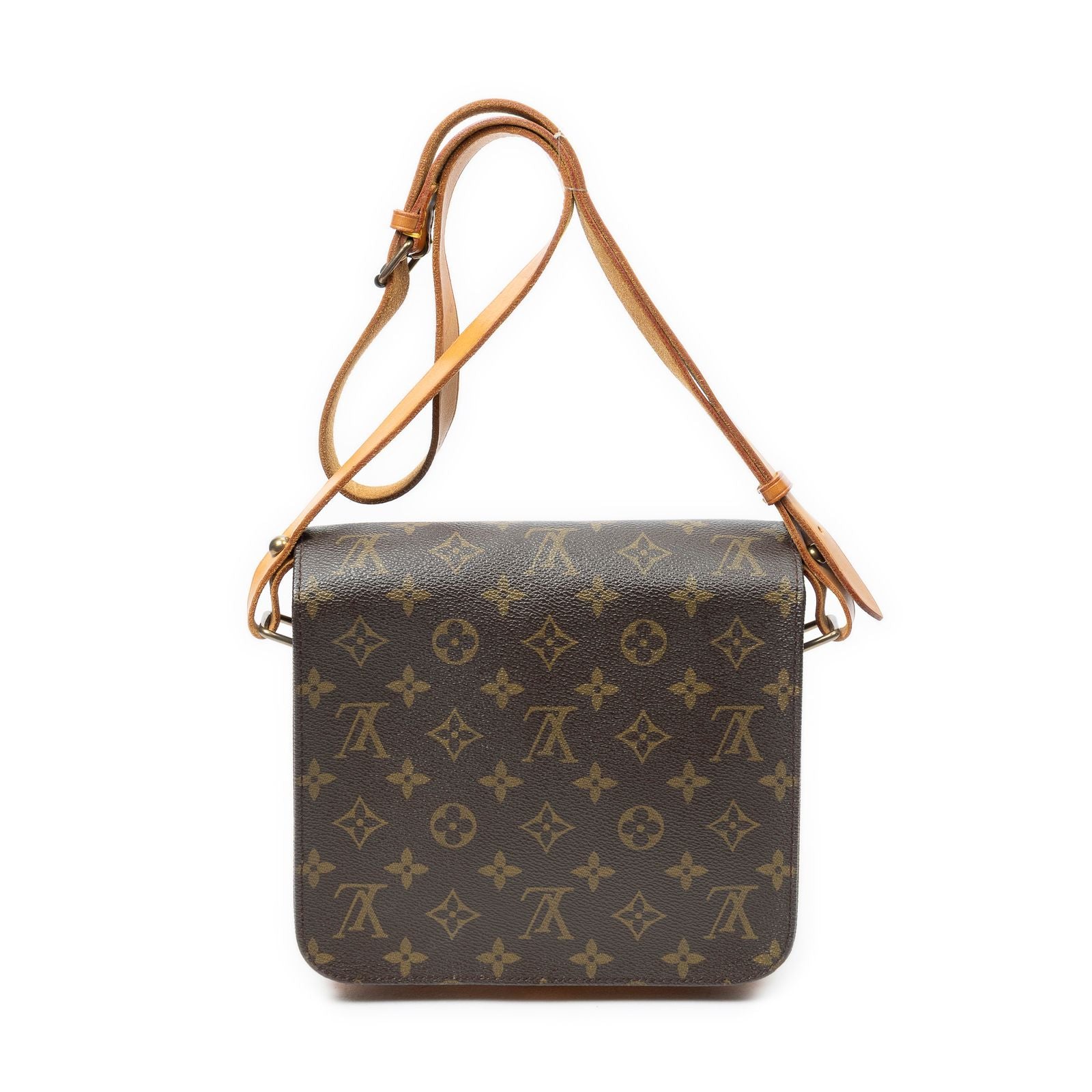 Louis Vuitton Cartouchiere Brown Monogram Canvas Shoulder — view 5