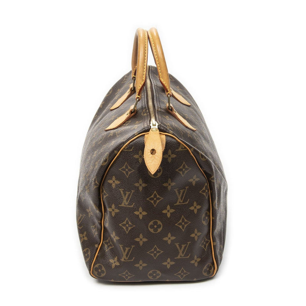Louis Vuitton Speedy Brown Monogram Canvas Handbag — view 3