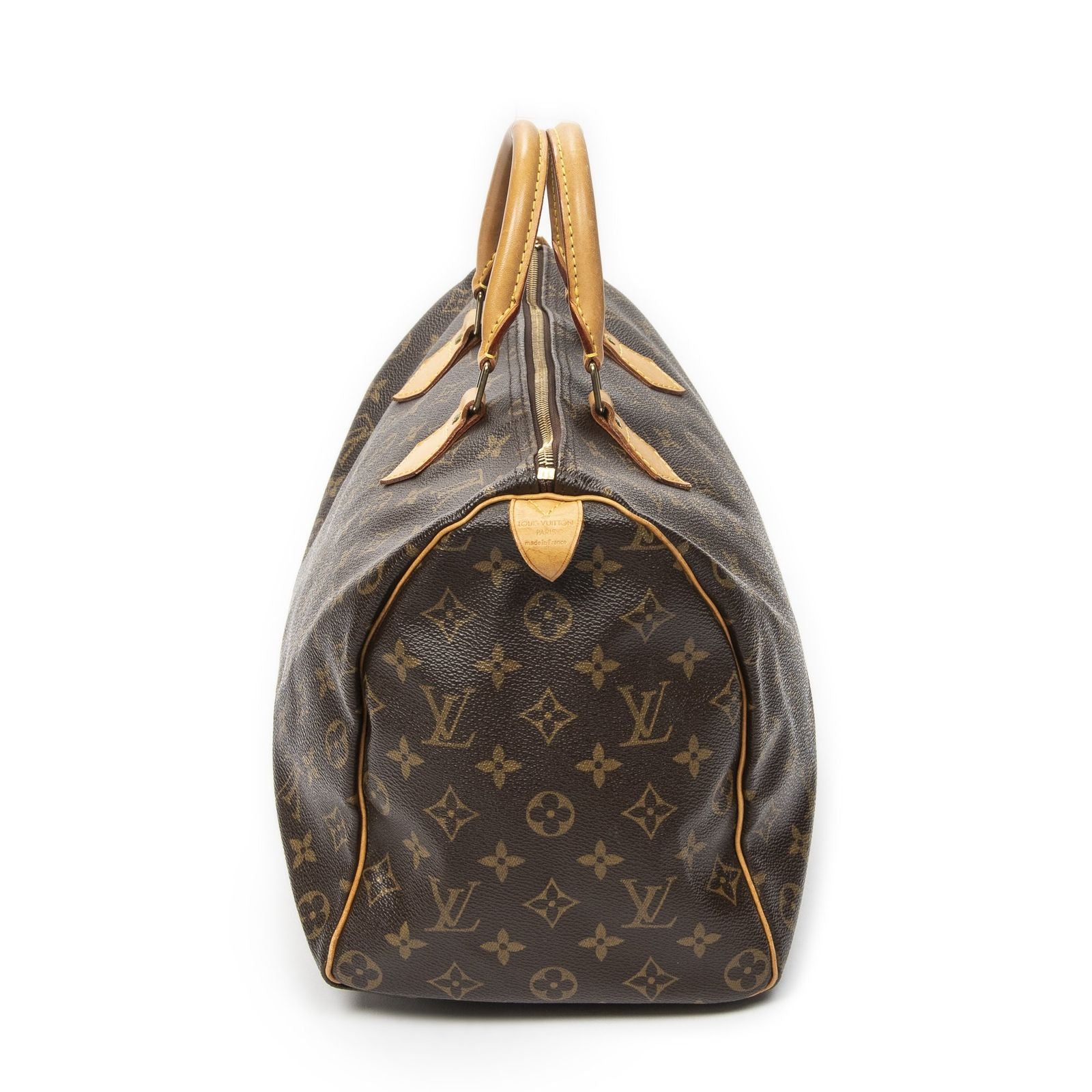 Louis Vuitton Speedy Brown Monogram Canvas Handbag — view 4