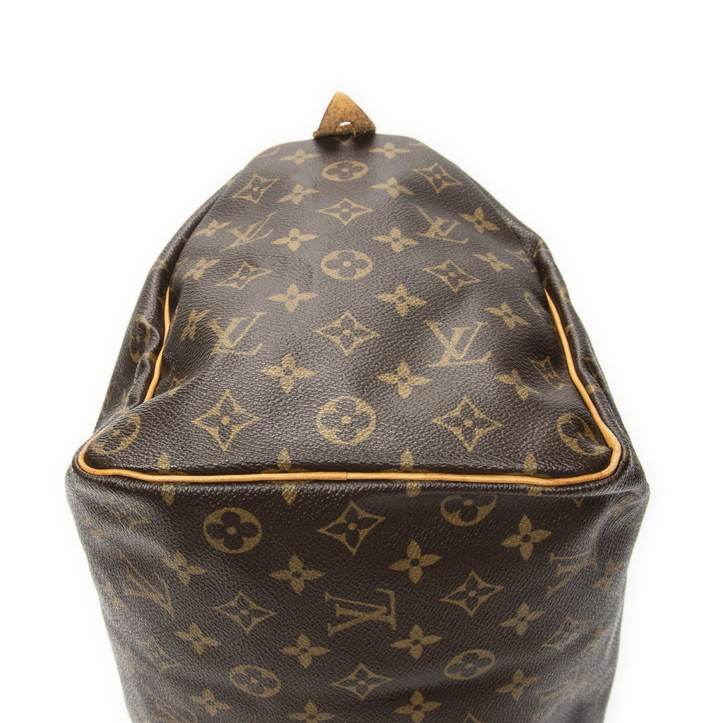 Louis Vuitton Speedy Brown Monogram Canvas Handbag — view 7