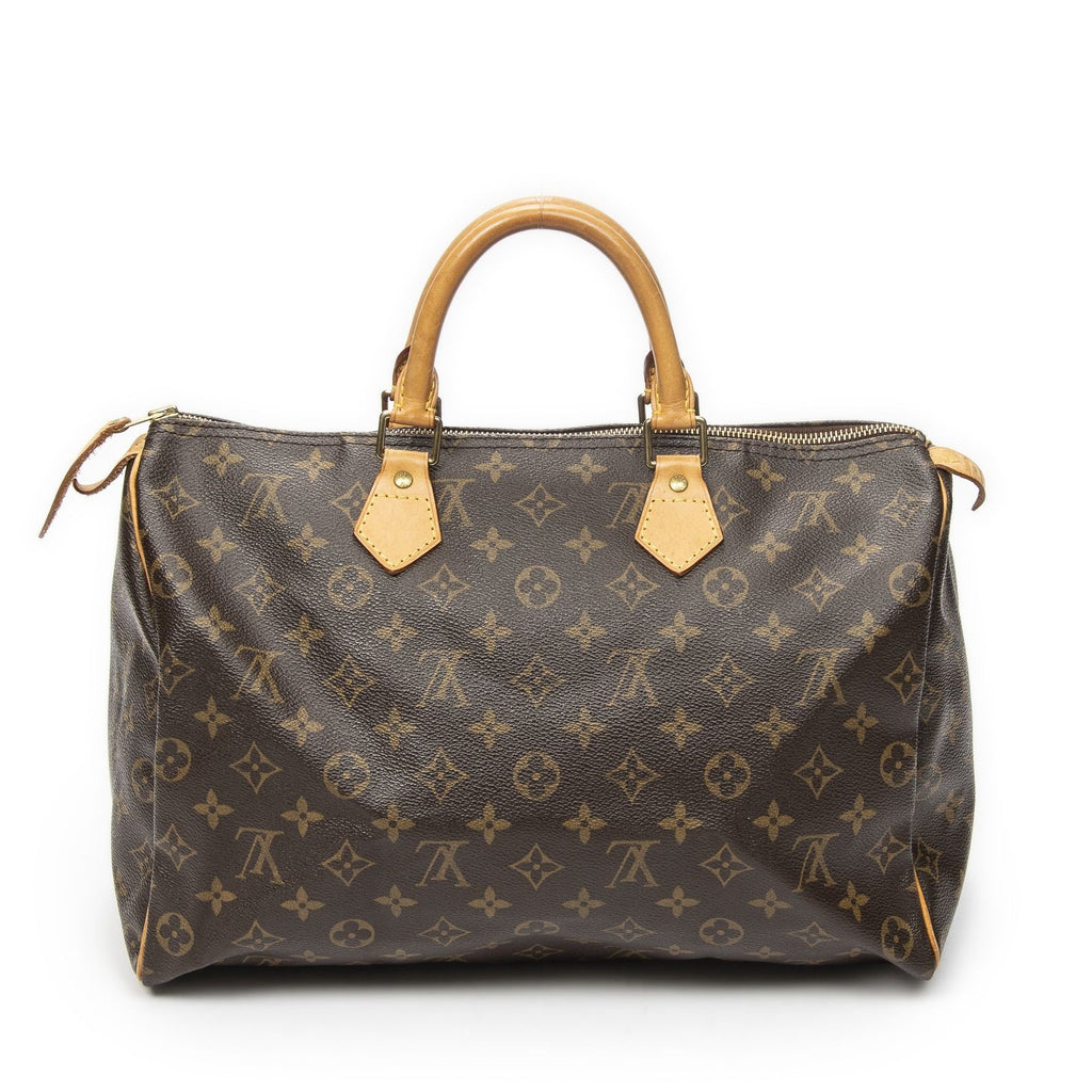 Louis Vuitton Speedy Brown Monogram Canvas Handbag — view 5