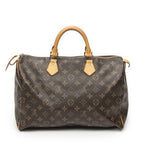 Louis Vuitton Speedy Brown Monogram Canvas Handbag — view 5