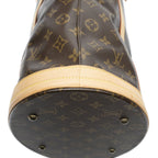 Louis Vuitton Brown Monogram Canvas Shoulder — view 7