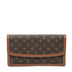 Louis Vuitton Pochette Brown Monogram Canvas