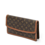 Louis Vuitton Pochette Brown Monogram Canvas — view 2